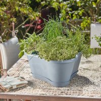 Smart Garden 4 Stackable Planters - Slate