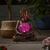 Smart Garden Gazing Buddha Solar Light