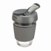 Siip Fundamental Glass Travel Mug - Grey