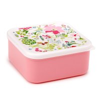 Puckator Set of 3 Lunch Box M/L/XL Julie Dodsworth Pink Botanical