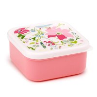 Puckator Set of 3 Lunch Box M/L/XL Julie Dodsworth Pink Botanical