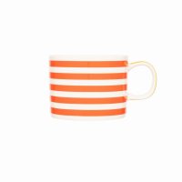 Siip Fundamental Horizontal Stripe Short Mug - Red