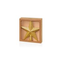 Premier Decorations Tree Top Star - Champagne Gold