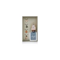 Premier Decorations Accents Bottle Stopper & Wine Glass Charms (5 Piece Set) - Assorted