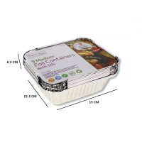 Fig&Olive 9 Medium Foil Containers with Lids