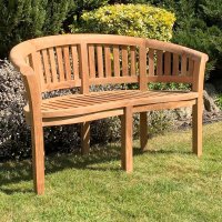 Minster Stylish Living 130cm 2 Seater Peanut Bench