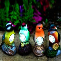 Smart Solar Decor Bird Spot Light - Assorted