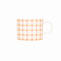 Siip Fundamental Gingham Short Mug Pink