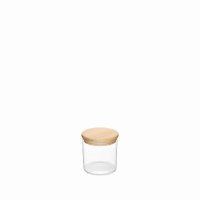 Jomafe Store&Care Round Glass Jar With Bamboo Lid - 500ml