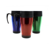 Jiating 400ml Plastic Travel Mug - Hot And Cold - Assorted