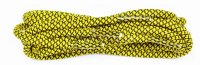 Shoe-String Black & Yellow 120cm Honeycomb Mosaic Laces
