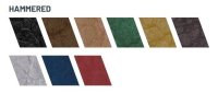 Hammered Metal Paint - 9x Colour Options - 250ml Tin