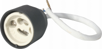 Knightsbridge GU10 Lampholder 260mm length silicon impregnated over sheathed cable (LH02)
