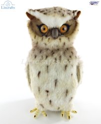 Soft Toy Bird of Prey, Fish Owl by Hansa (26cm H) 6767