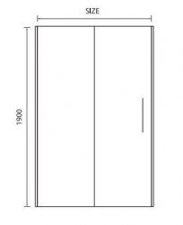 Spring 1500mm Sliding Door Shower Enclosure