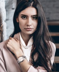 Jacques du Manoir | Swiss-made Ladies Inspiration Silver & Rose Gold Plated Bracelet Watch