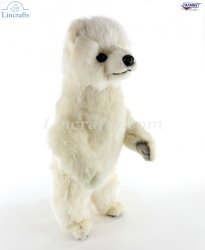 Soft Toy Polar Bear by Hansa (33cm) 8066