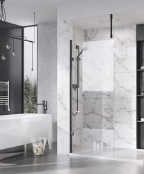 Roman Liberty 10mm 1057mm Clear Glass Wetroom Corner Panel