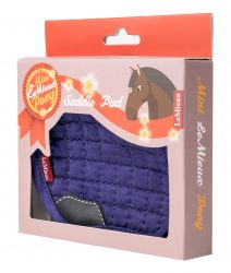 Lemieux Mini Toy Pony Accessories - Ink Blue Numnah Saddle Pad