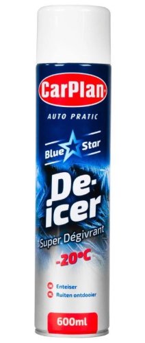 CarPlan Blue Star De Icer Spray Aerosol - 600ml