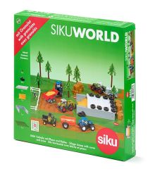 Siku World Silage Clamp With Cover, Tyres & Grain - 5606