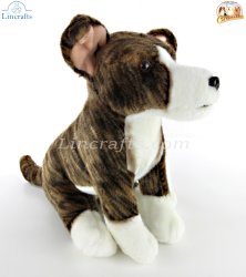 Soft Toy Whippet Puppy Dog by Faithful Friends (30cm) FWT03