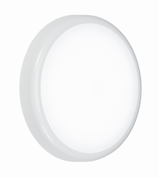 Knightsbridge 230V IP65 14W CCT Adjustable LED Bulkhead with Emergency and Sensor (BT14CTEMS)