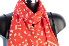 Music Note Scarf