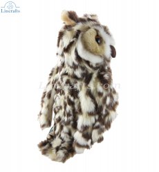 Soft Toy Long Eared Owl by Living Nature (26cm) AN569