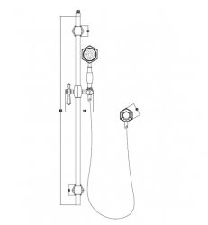 RAK Washington Slide Rail Kit