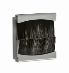 Knightsbridge Brush Module 50 x 50mm - Grey (NETBR2GGY)