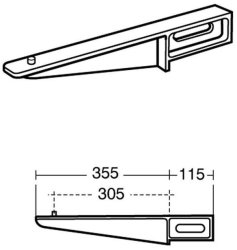 Armitage Shanks 595 x 455mm Belfast Sink