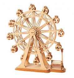 Ferris Wheel DIY Wooden Model Kit 3D - 120 Pieces - Fountasia