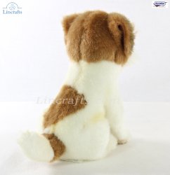 Soft Toy Dog Jack Russell by Hansa (15cm) 8419