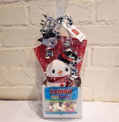 Christmas Kids Penguin Plush, Pen & Haribo Sweets Gift Set