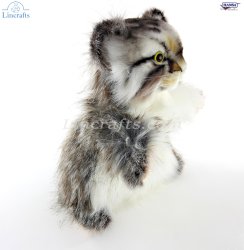 Soft Toy Hand Puppet Pallas Cat by Hansa (28cm H) 7519