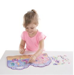 Melissa & Doug Mermaid Puffy Sticker Activity Board