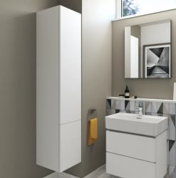 Ideal Standard Strada II 500mm 2 Drawer Wall Hung White Gloss Vanity Unit