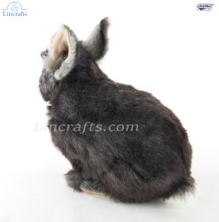 Soft Toy Grey Pygmy Rabbit by Hansa (22cm) L. 8129