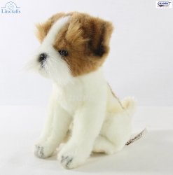 Soft Toy Dog Jack Russell by Hansa (15cm) 8419