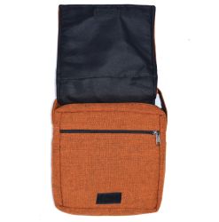 Medium Motif Cotton Bag - Orange