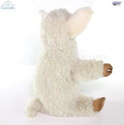 Soft Toy Lamb Hand Puppet by Hansa (25cm) 7340