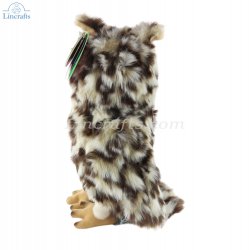 Soft Toy Long Eared Owl by Living Nature (26cm) AN569