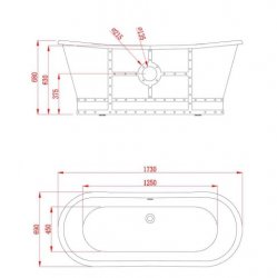 BC Designs Industrial Boat Bath