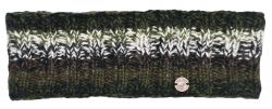 Pure Wool Fleece Lined - Headband - Natural Electric - Dark Green