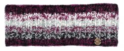 Pure Wool Fleece Lined - Natural Electric Headband - Aubergine