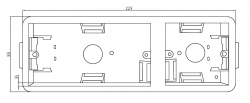 Knightsbridge 35mm Single + Double Dry Lining Box - (SN8335D)