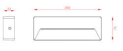 Knightsbridge 230V IP54 5W LED Guide Light - White - (RWL5W)