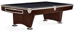 Brunswick Gold Crown VI Espresso Pool Table - 8ft & 9ft