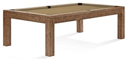 Brunswick Sanibel Rustic Dark Brown Pool Table - 7ft & 8ft Sizes